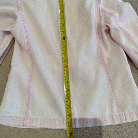 Generation Love Baby Pink Denim Double Breasted Blazer - Picture 15 of 16